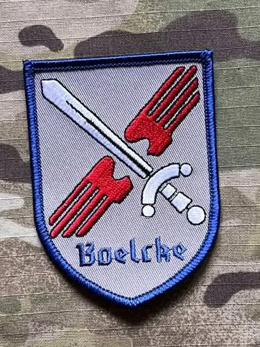 German Patch Luftwaffe FlgGrp TaktLwG 31 "B" - Fliegende Gruppe Taktisches Luftwaffengeschwader 31 "Boelcke" - Nörvenich - Color - nášivka