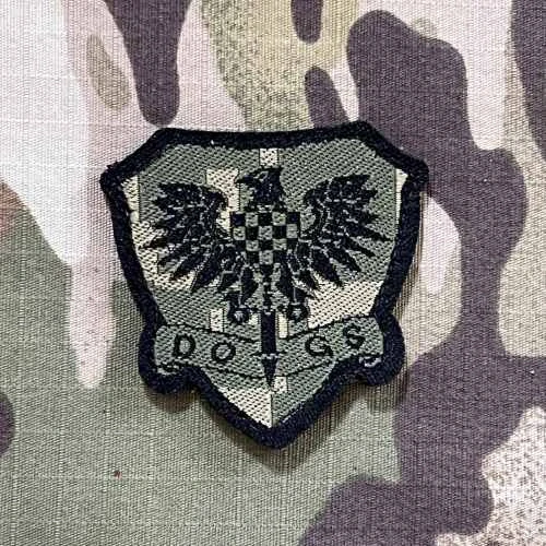 Croatia Military Velcro Patch 350th Sabotage Unit of General Staff - Digital Green - nášivka