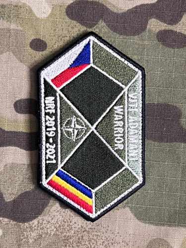 Czech Patch Czech Army - VJTF Adamant Warrior - NRF 2019-2021 - Velcro - nášivka