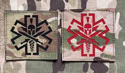 Action LaserCut Patch - Paramedic - Spartan - Large - Multicam - nášivka