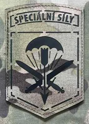 Action LaserCut Patch - Czech Army 601. skupina speciálních sil - Multicam - nášivka