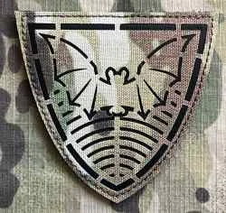 Action LaserCut Patch - Czech Army 53. pluk průzkumu a elektronického boje - Multicam - nášivka