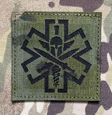 Action LaserCut Patch - Paramedic - Spartan - Large - Multicam Tropic - nášivka