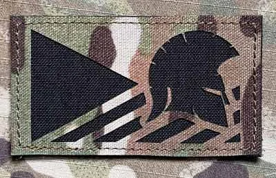 Action LaserCut Patch - Czech Flag - Spartan - Medium - Multicam - nášivka