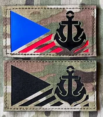 Action LaserCut Patch - Czech Flag - Ženijní vojsko - Medium - Multicam - nášivka