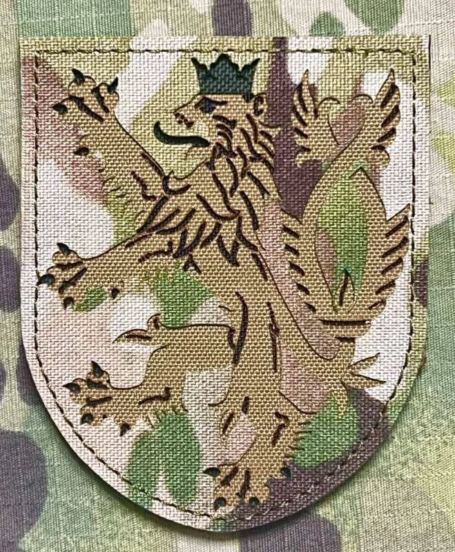 Action LaserCut Patch - Czech Coat of Arms - Large - Battle ver. - Multicam - nášivka