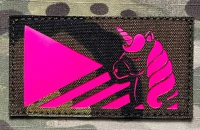 Action LaserCut Patch - Czech Flag - Unicorn - Medium - vz.95 - nášivka