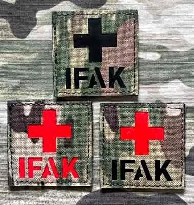 Action LaserCut Patch - Red Cross - IFAK - Medium - Multicam - nášivka