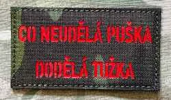 Action LaserCut Patch - Co neudělá puška, dodělá tužka - Medium - Multicam Tropic - nášivka