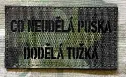 Action LaserCut Patch - Co neudělá puška, dodělá tužka - Medium - Multicam Tropic - nášivka