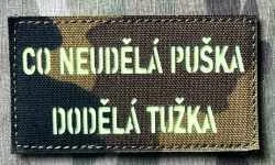 Action LaserCut Patch - Co neudělá puška, dodělá tužka - Medium - vz.95 - nášivka