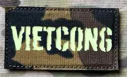 Action LaserCut Patch - Vietcong Game Logo - Medium - vz.95 - nášivka