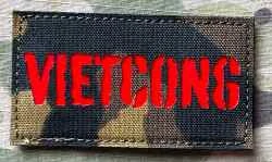 Action LaserCut Patch - Vietcong Game Logo - Medium - vz.95 - nášivka