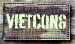 Action LaserCut Patch - Vietcong Game Logo - Medium - Multicam - nášivka