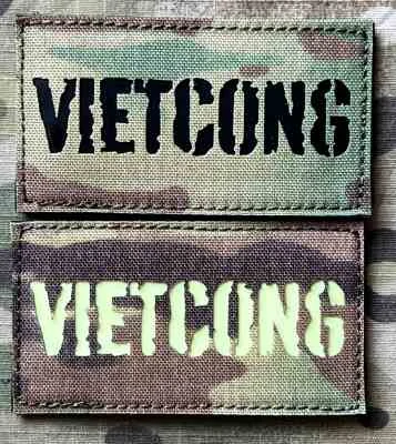 Action LaserCut Patch - Vietcong Game Logo - Medium - Multicam - nášivka