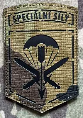 Action LaserCut Patch - Czech Army 601. skupina speciálních sil - vz.95 - nášivka