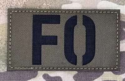 Action LaserCut Patch - FO - Forward Observer - Medium - Ranger Green - nášivka