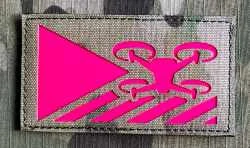 Action LaserCut Patch - Czech Flag - UAV/Drone Operator - Medium - Multicam - nášivka