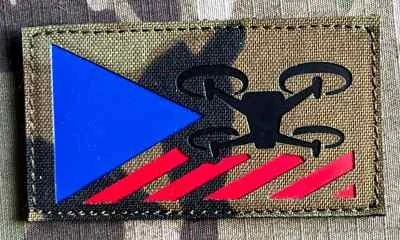 Action LaserCut Patch - Czech Flag - UAV/Drone Operator - Medium - vz.95 - nášivka