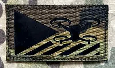 Action LaserCut Patch - Czech Flag - UAV/Drone Operator - Medium - vz.95 - nášivka