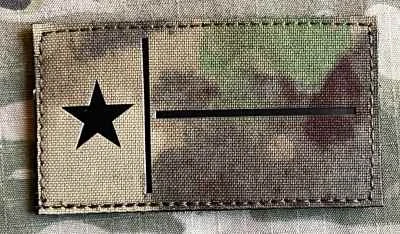 Action LaserCut Patch - Texas Flag - Medium - A-TACS FG - nášivka