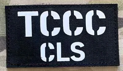 Action LaserCut Patch - TCCC CLS - Medium - Black - nášivka