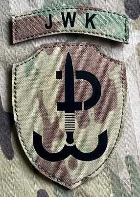 Action LaserCut Patch - Poland JWK - Jednostka Wojskowa Komandosów - Multicam - nášivk