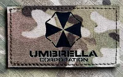 Action LaserCut Patch - Umbrella Corpotation - Medium - Ranger Green - nášivka