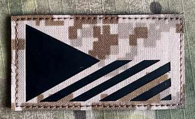 Action LaserCut Patch - Czech Flag - Medium - AOR1 - nášivka