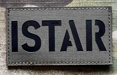 Action LaserCut Patch - ISTAR - Medium - Ranger Green - nášivka