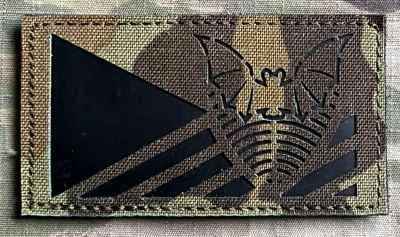 Action LaserCut Patch - Czech Flag - 53. pluk průzkumu a elektronického boje - Medium - vz.95 - nášivka