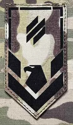 Ukrajina Military Velcro Patch 3rd Assault Brigade - 2nd Assault Battalion - 1st Company - Platoon Berkut LaserCut - Multicam - nášivka