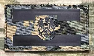 Action LaserCut Patch - Austria Flag - Medium - Tarnanzug Neu - nášivka
