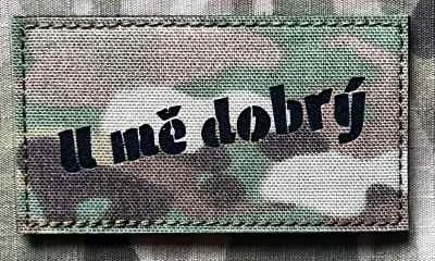 Action LaserCut Patch - U mě dobrý - Medium - Multicam - nášivka