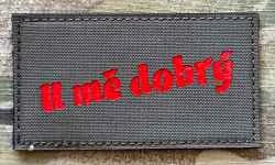 Action LaserCut Patch - U mě dobrý - Medium - Ranger Green - nášivka