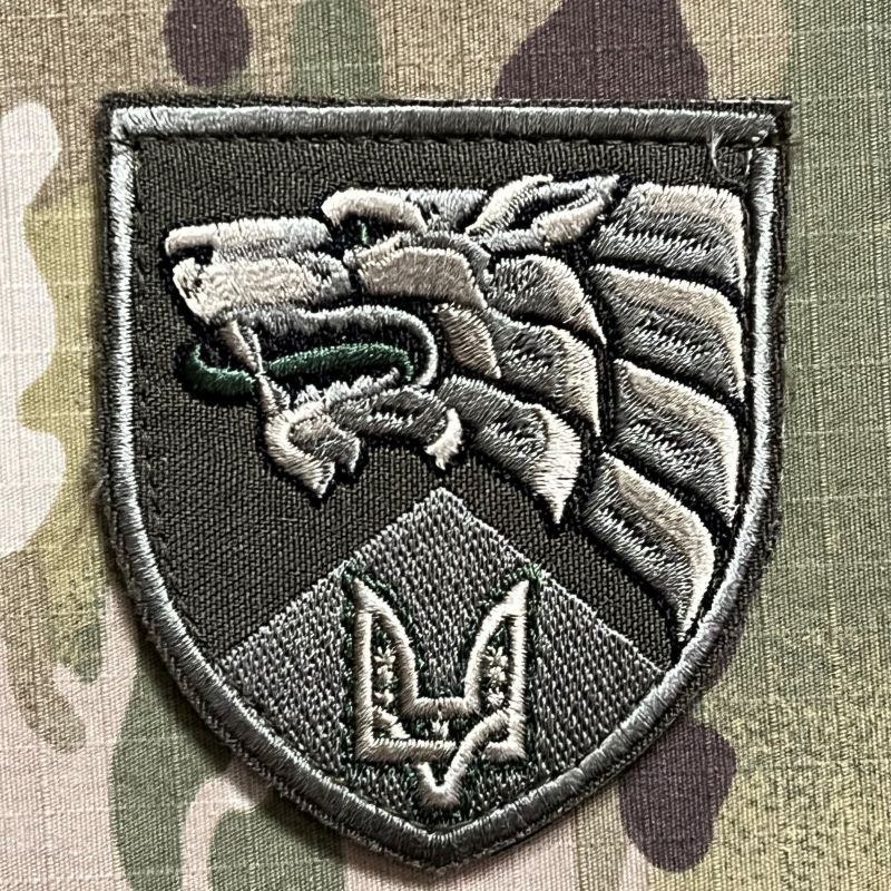 Ukrajina Military Velcro Patch 8th Special Purpose Regiment SPECNAZ SOF Ukraine - Olive - nášivka