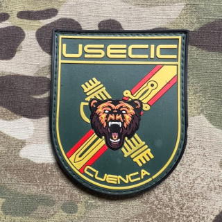 PoliceFirePatches Spain Guardia Civil - USECIC - Cuenca PVC - nášivka