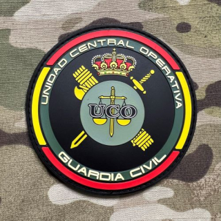 PoliceFirePatches Spain Guardia Civil - Unidad Central Operativa - UCO PVC - nášivka