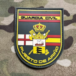 PoliceFirePatches Spain Guardia Civil - Puesto de Ariňo PVC - nášivka