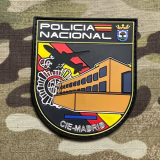 PoliceFirePatches Spain Policia Nacional - CIE - Madrid PVC - nášivka