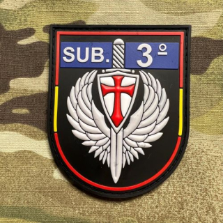 PoliceFirePatches Spain Policia Nacional - Sub. 3 PVC - nášivka