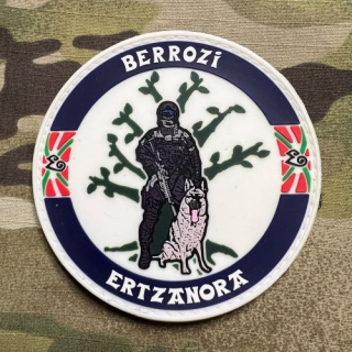 PoliceFirePatches Spain Ertzaintza - Ertzanora - Berrozi PVC - nášivka