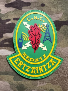 PoliceFirePatches Spain Ertzaintza - CMC - Ardatz PVC - nášivka
