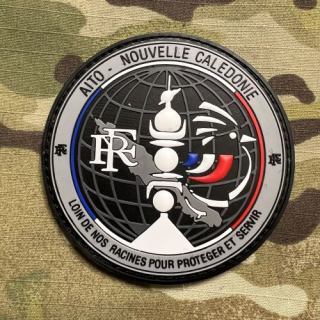PoliceFirePatches France Police Nationale AITO - Nouvelle Caledonie PVC - nášivka
