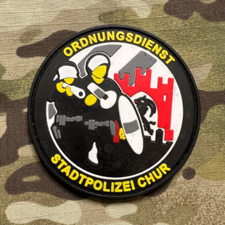 PoliceFirePatches Switzerland Stadtpolizei Chur - Ordnungsdienst PVC - nášivka