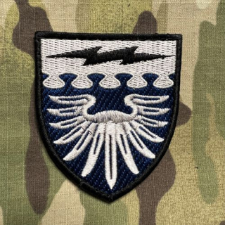 Ukrajina Military Velcro Patch Ukraina Air Force 182nd United Information and Telecommunication Center - nášivka