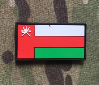 JTG Sultanate of Oman Flag PVC Patch - nášivka 