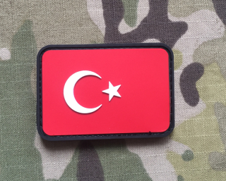 JTG Turkish Flag PVC Patch - nášivka 