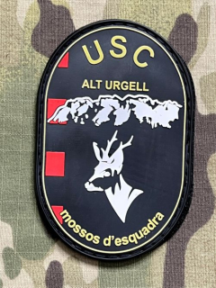 PoliceFirePatches Spain Mossos d'Esquadra - USC Alt Urgell PVC Patch - nášivka