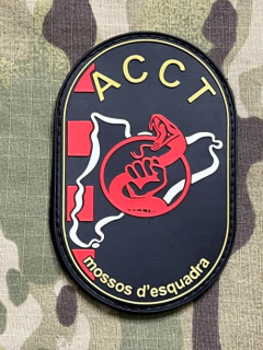 PoliceFirePatches Spain Mossos d'Esquadra - ACCT PVC Patch - nášivka